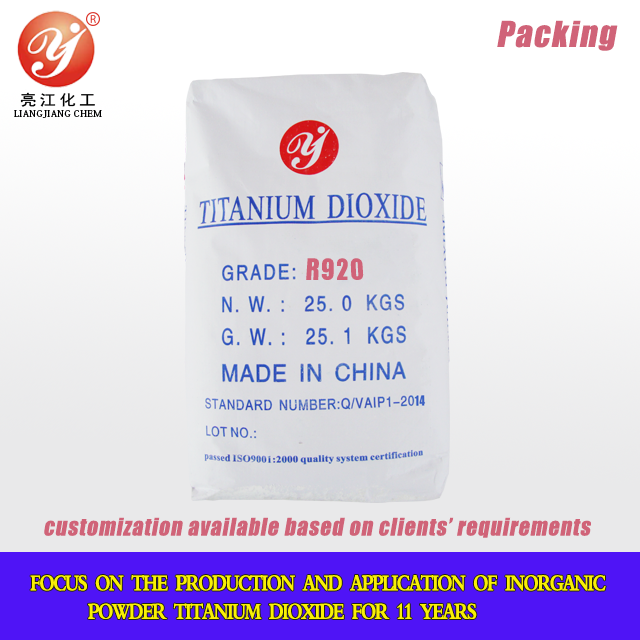 Do processo quente da cloração da venda de China dióxido Titanium R920