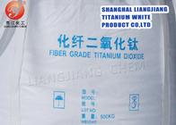 Da categoria estreita da fibra da partícula de CAS 13463-67-7 dióxido Titanium para a indústria têxtil
