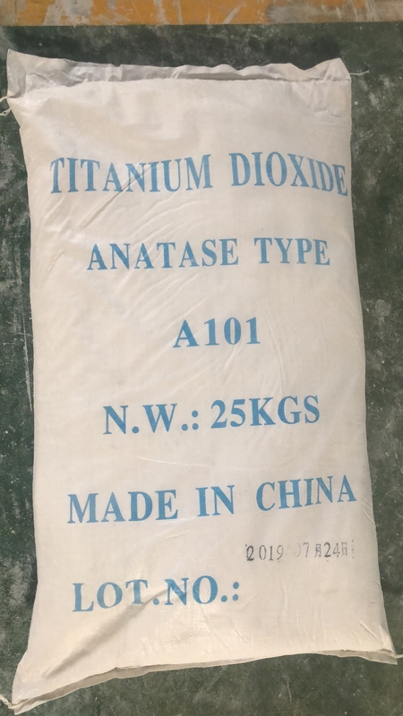 Dióxido Titanium Anatase A101 Tio2 da categoria da indústria para pintar o certificado do GV